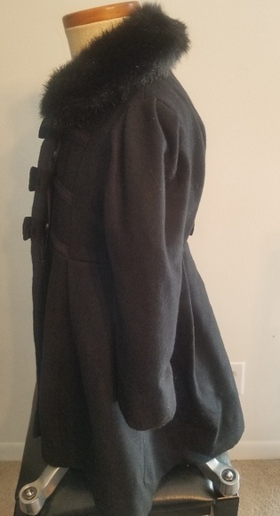 Rothchild Toddler Girls Wool Dress Winter Coat - Picture 5 of 7